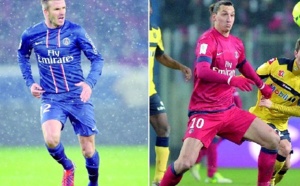Beckham et Ibrahimovic, en clair-obscur