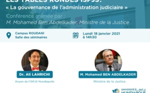 Mohamed Benabdelkader invité des tables rondes de l'ISPJS