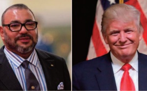 Donald Trump décerne la Légion du mérite à S.M le Roi