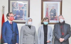 L'ambassadrice de l'UE loue la stratégie marocaine en matière de lutte contre la violence à l'égard des femmes