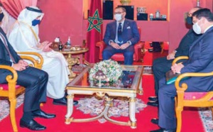 Message du Prince héritier d’Abou Dhabi à S.M le Roi