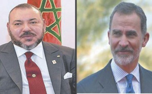 S.M le Roi félicite le Souverain espagnol