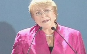 Michelle Bachelet brigue un nouveau mandat à la tête du Chili Michelle Bachelet brigue un nouveau mandat à la tête du Chili