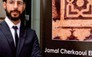 Vernissage à Casablanca d’ une exposition de l’ artiste photographe Jamal Cherkaoui Elmorsli