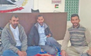 Sit-in devant le siège du prétendu Parlement du Polisario