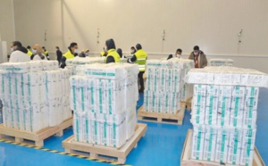 Sept millions de doses de vaccins réceptionnés