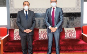 Habib El Malki s ’ entretient avec le représentant résident du Fonds des Nations unies pour la population