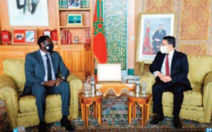 Le président gambien adresse un message à S.M le Roi