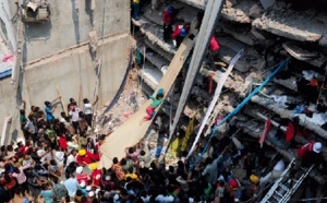 L'effondrement de mercredi près de Dacca a fait 187 morts