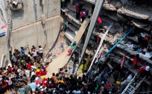 L'effondrement de mercredi près de Dacca a fait 187 morts