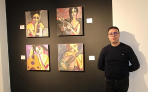 "Femme enchanté", première expo individuelle de Mohamed Essoulimani
