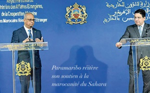 Prochaine ouverture d’ une ambassade du Suriname à Rabat et d’ un consulat à Dakhla