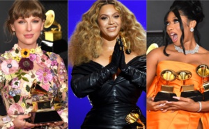 Megan Thee Stallion, Beyoncé et Taylor Swift, reines des Grammy Awards