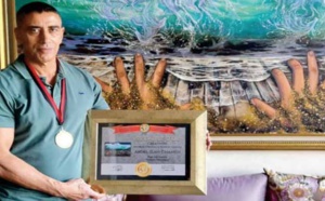 L'artiste-peintre Abdelilah Chahidi remporte la médaille d’ or de l’IAPA