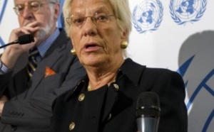La commission d’enquête indépendante des Nations unies désavoue Carla Del Ponte