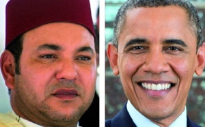 Entretien téléphonique entre S.M le Roi et le président Obama : Les deux chefs d’Etat conviennent d’un échange de visites