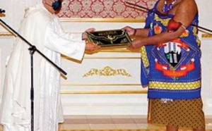 Youssef Amrani présente ses lettres de créance au Roi Mswati III