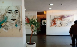 Vernissage à Tétouan de l’ exposition “Révélation ” de l’ artiste Aqdas