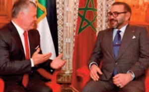 Entretien téléphonique entre S.M Mohammed VI et S.M Abdallah II