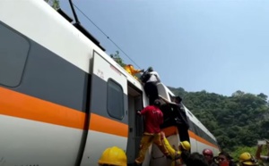 Taïwan : des dizaines de morts dans le déraillement d'un train