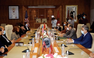 Habib El Malki reçoit Carol Moseley Braun