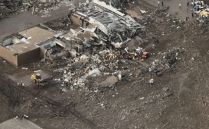 Le lendemain du passage de la tornade d’Oklahoma