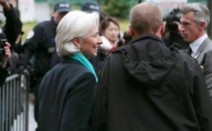 Deuxième journée d’audition pour Lagarde devant la justice