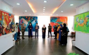 “De l'étranger à l'extraordinaire ” , une exposition d'oeuvres inédites de l'artiste Laila Benhalima