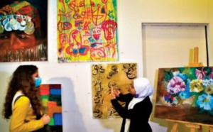 “Venez nous entendre ” , une exposition d'enfants sourds pour la première fois à Tanger
