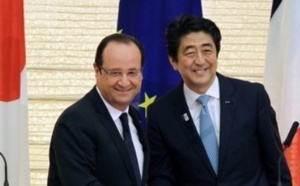Le président français François Hollande en visite  d’Etat au Japon