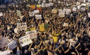 Les  violences se poursuivent au Brésil malgré la baisse du prix des transports