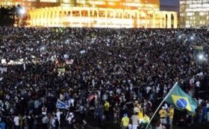 Un million de manifestants au Brésil