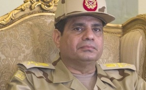 Le général Abdel Fattah al-Sissi,  nouvel homme fort de l’Egypte