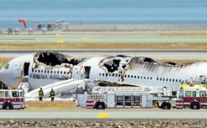 Deux morts et 182 blessés dans un crash d’avion à San Francisco