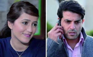 Les comédiens Kalila Bounaylat et Hicham Bahloul
