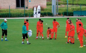 La sélection nationale B en stage à Maâmora