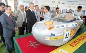 Quatre prototypes de voitures écologiques présentés à Rabat