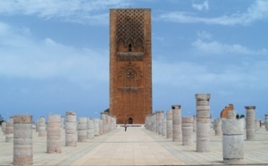 Tour Hassan, symbole de la capitale du Maroc : La mosquée inachevée Tour Hassan, symbole de la capitale du Maroc : La mosquée inachevée