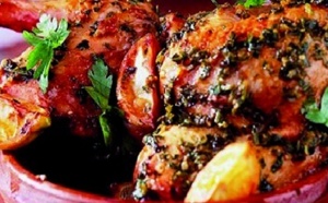 Recette : Poulet marrakchi Recette : Poulet marrakchi