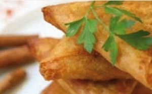 Recette : Briouates aux crevettes Recette : Briouates aux crevettes