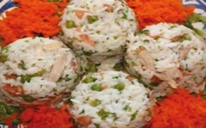 Recette : Salade de riz au poulet Recette : Salade de riz au poulet
