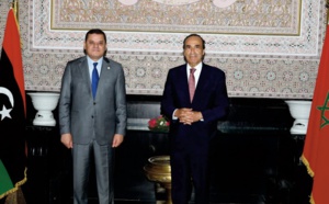 Le chef du gouvernement libyen de transition reçu sous la Coupole