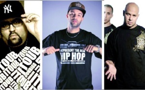 Don Bigg, Masta Flow et Fnaïre sur scène à Ben M’sick et Bernoussi