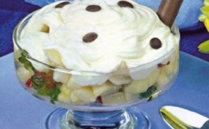 Recette :Salade de fruits à la crème