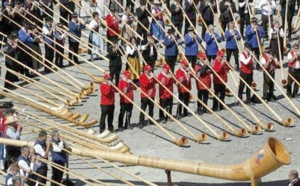 508 cors des Alpes en concert en Suisse