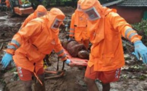 Mousson meurtrière en Inde: Le bilan s'alourdit à 124 morts et des dizaines de disparus