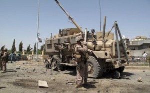 Les talibans  attaquent une base U.S  à la frontière  pakistanaise