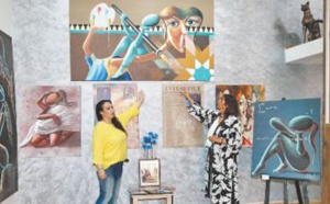 L'art plastique au féminin: trois questions à l’artiste Nadia Ghessal