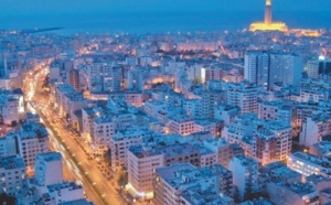Calme nocturne avant le retour au tumulte à Casablanca
