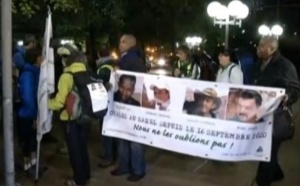 Marche de proches d’otages français au Sahel